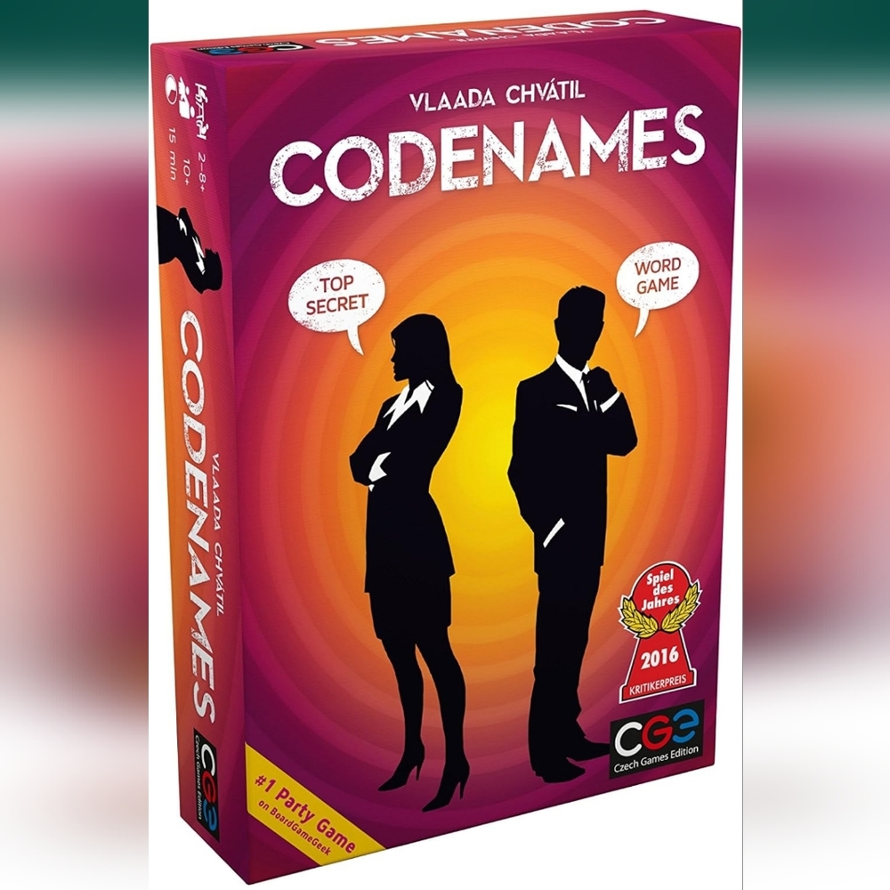 New! Codenames Board Game
